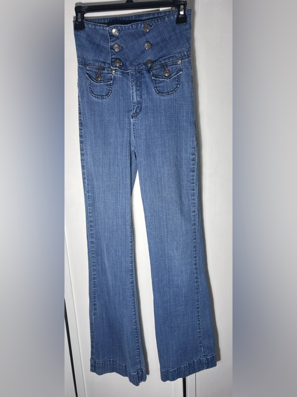 Hydraulic Women’s Sz 7/8 Y2K Style High-Waist Flare Jeans
